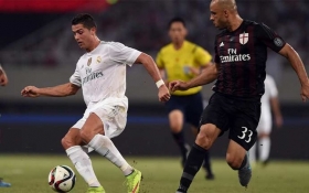 El Mil&aacute;n supo contrarrestar bien al Real Madrid.