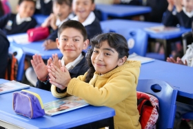 También se presentó la Plataforma Digital Generación 500, que fortalecerá la formación de estudiantes de preescolar