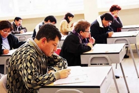 Maestros poblanos respondieron a evaluación docente