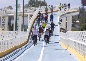 En los pr&oacute;ximos d&iacute;as se inaugurar&aacute;n las ciclopistas del boulevard Hermanos Serd&aacute;n y de la autopista M&eacute;xico-Puebla