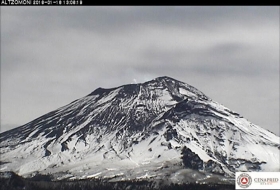 Actividad del Popocatépetl