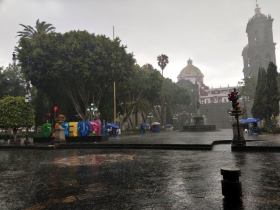 &quot;Nana se debilita rápidamente en el norte de Guatemala y el sureste de México.