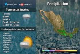 Tormentas en Puebla