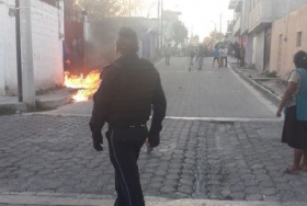 La turba se dijo cansada de la delincuencia que aumenta en la zona 