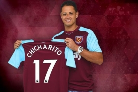 &quot;Chicharito&quot; ya debutó con West Ham