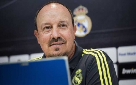 Entrenador del Real Madrid, Rafa Benítez.