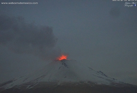 Actividad del Popocatépetl