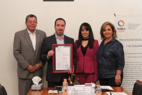 La certificación es un referente de que en Puebla se avanza en la cultura de la inclusión