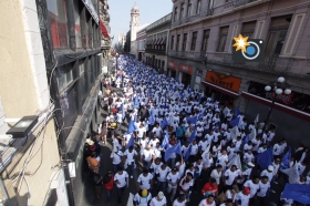 Así lucieron las calles de la Angelópolis 