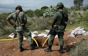 El Ejército reforzó la vigilancia en la zona     