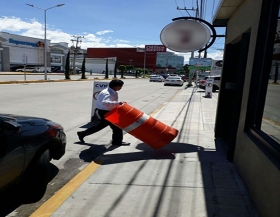 operativo en la Calz. Zavaleta