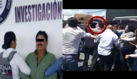 Fue detenido por agentes ministeriales 