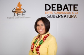 Roxana Luna invita a candidatos a que se comprometan a realizarse pruebas de antidoping y pol&iacute;grafo
