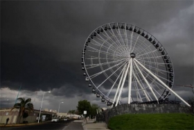 Se espera para la capital y la zona metropolitana, cielo nublado y lluvias por la tarde noche