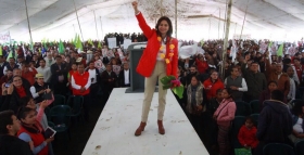 Blanca Alcal&aacute; promete desarrollo en la Sierra Norte al iniciar su campa&ntilde;a