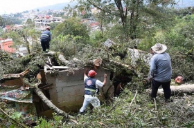 Gracias a la respuesta inmediata de las dependencias, se obtuvo  la confianza de los habitantes, quienes evacuaron a tiempo