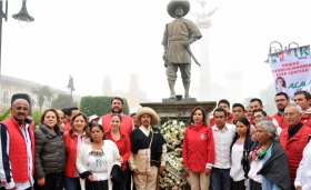 A defender la patria con la credencial de elector, exhort&oacute; Blanca Alcal&aacute;