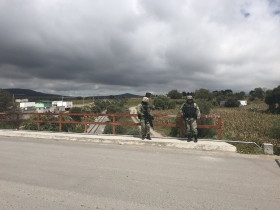 Esta involucrado con robo a trenes en la zona.