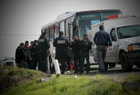 Asaltan transporte público