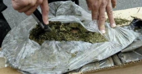 Fue detenidos por posesi&oacute;n de marihuana y cristal  