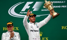 Hamilton logra su quinta victoria en GP de Gran Breta&ntilde;a