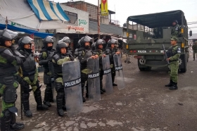 Operativo coordinado entre las fuerzas estatales y federales