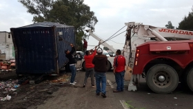 Policía Federal y CAPUFE laboraron en la zona 