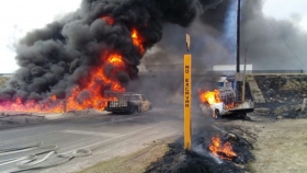 A pesar de la llegada de más efectivos militares el robo de combustible impera en la zona