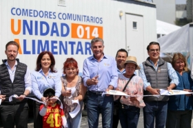 Se entregaron 149 Comedores Comunitarios, mismos que fueron rehabilitados y equipados para proporcionar comestibles a 120 personas diariamente