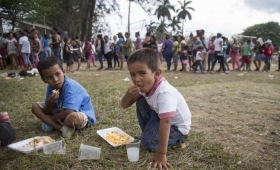 La caravana comenzó a romperse por decisión de sus miembros.