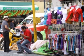 Aún se desconoce la cantidad de ambulantes que serán retirados