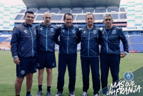 A través de sus redes sociales el club presentó al nuevo cuerpo técnico 